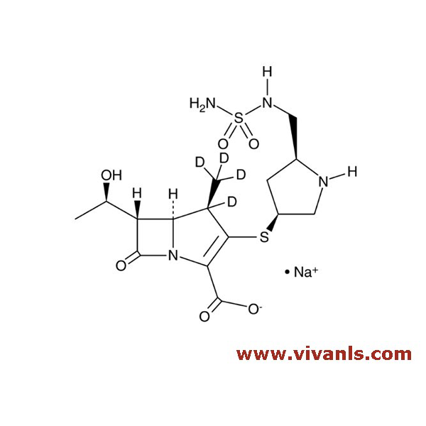 Stable Isotope Labeled Compounds-Doripenem-d4 (sodium salt)-1775046090.png